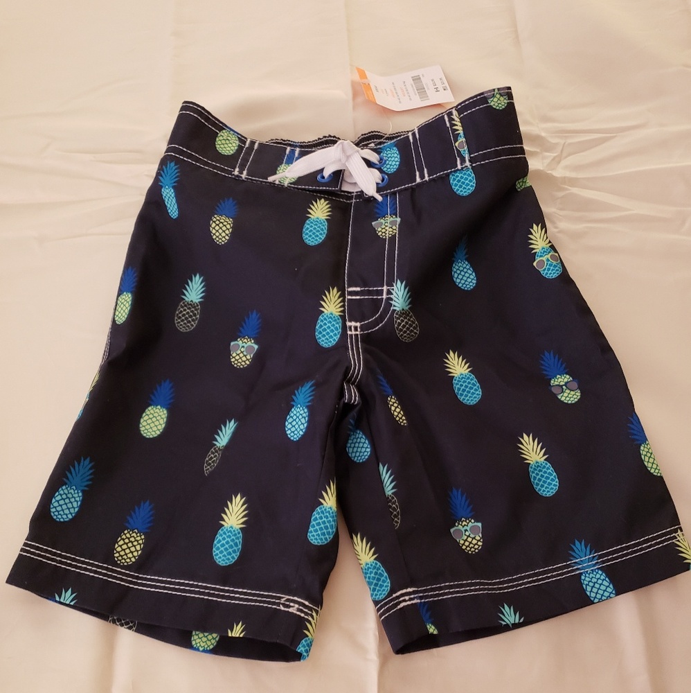 Gymboree Pineapple Swim Trunks
